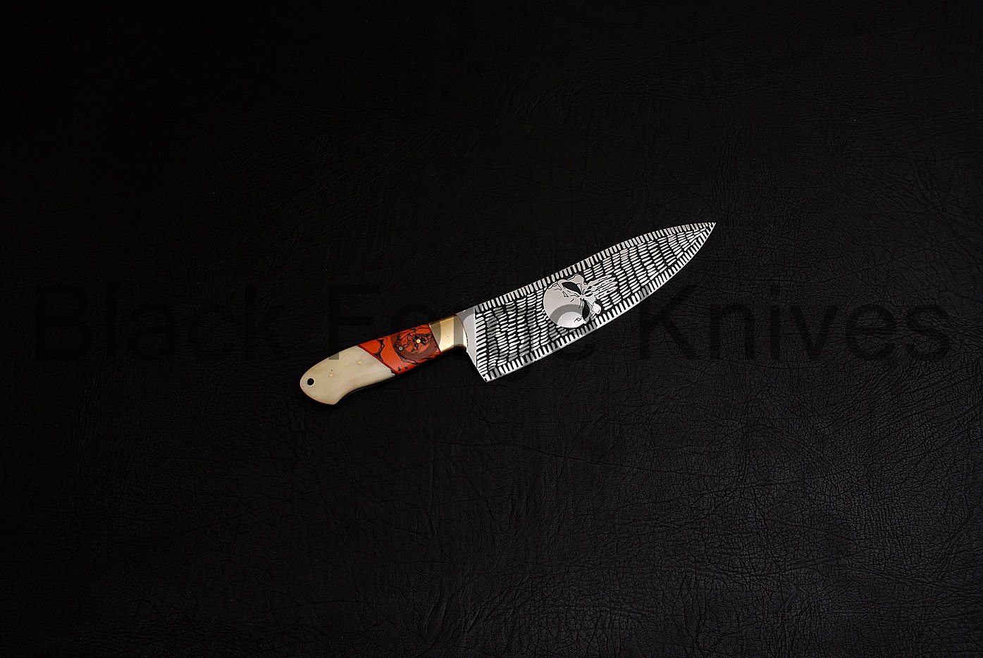 AuSable Superior Fleshing Knife – Double Handle – Schmitt Enterprises, Inc.