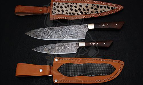 Afilado Damascus Steel Knife Set – Articture
